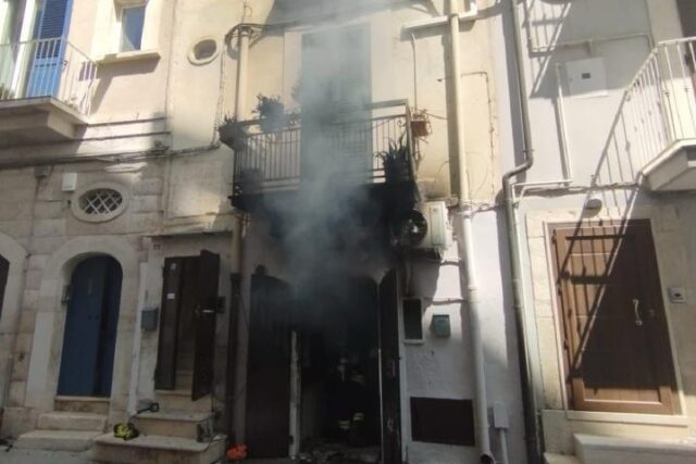 esplosione via San Vito Corato