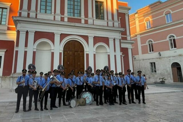 orchestra di fiati Enrico Annoscia a Corato Orchestra di fiati Enrico Annoscia al teatro comunale di Corato