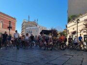 Grande partecipazione alla nona edizione di Pedalando con i Santi