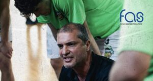 Coach Juan Manuel Gattone con i neroverdi di Fas Basket Corato