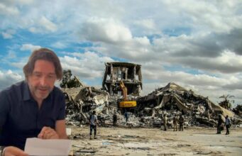 Immagini di guerra genocidio a Gaza