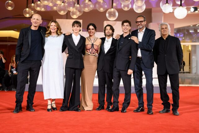 Cast e regista di “La valle dei sorrisi” alla Mostra del Cinema di Venezia