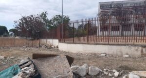 Rifiuti rinvenuti in viale Arno a Corato durante l’iniziativa Puliamo il mondo con Legambiente