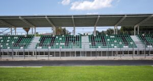 Stadio Comunale di Corato dopo i lavori di riqualificazione, pronto per la riapertura ufficiale