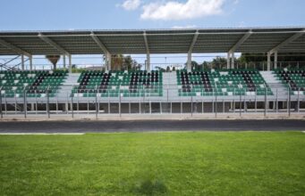 Stadio Comunale di Corato dopo i lavori di riqualificazione, pronto per la riapertura ufficiale