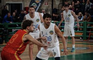I cestisti della Fas Basket Corato in campo