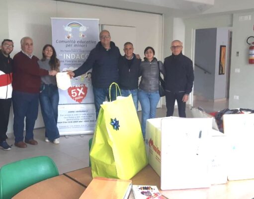 Legambiente Corato ha donato alla Comunità Indaco – Casa della Mamma un ricco assortimento di materiale scolastico raccolto nell’ambito dell’iniziativa “Zaino del Cigno”