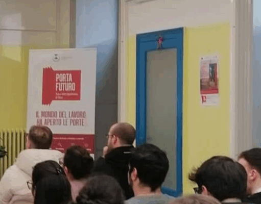 Porta Futuro Corato: lezione durante un corso di formazione