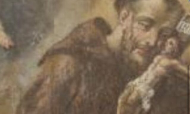 Affresco San Francesco nella chiesa Cappuccini di Corato