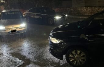 Auto rubata a Ruvo di Puglia recuperata dopo un inseguimento di una pattuglia della Metronotte