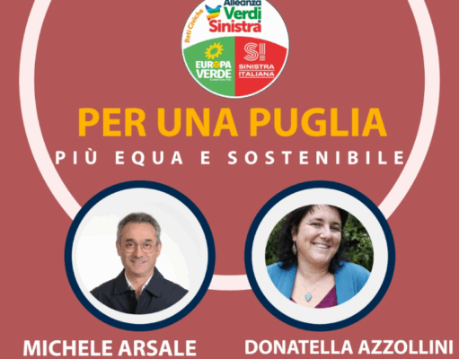 “Per una Puglia più equa e sostenibile”: AVS incontra Michele Arsale e Donatella Azzollini