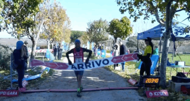 Traguardo del MurGeopark Trail experience