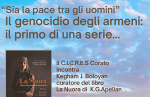genocidio armeno, evento culturale Corato, Sia la Pace tra gli uomini