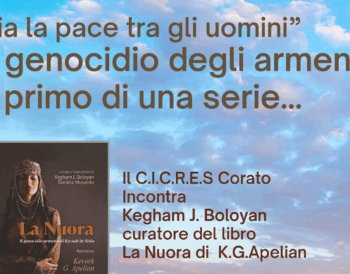 genocidio armeno, evento culturale Corato, Sia la Pace tra gli uomini