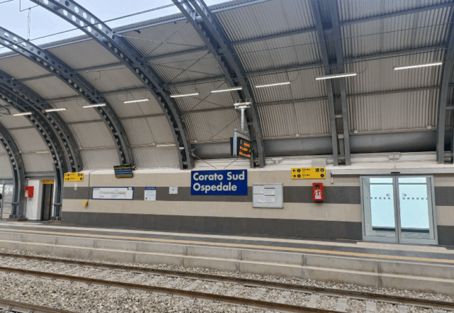 Lavori di messa in sicurezza della linea ferroviaria a Corato Sud