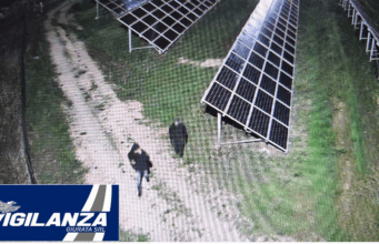 Malviventi in azione nel tentativo di furto in un sito fotovoltaico a Corato