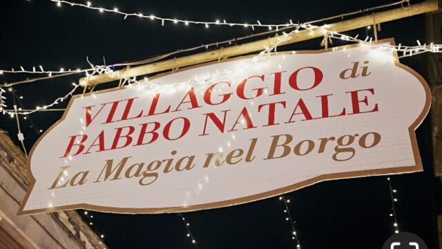 Villaggio di Babbo Natale Villaggio di Babbo Natale a Corato per InCanto 2025