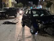 Incidente in via Giappone: scontro tra due auto, cinque veicoli coinvolti