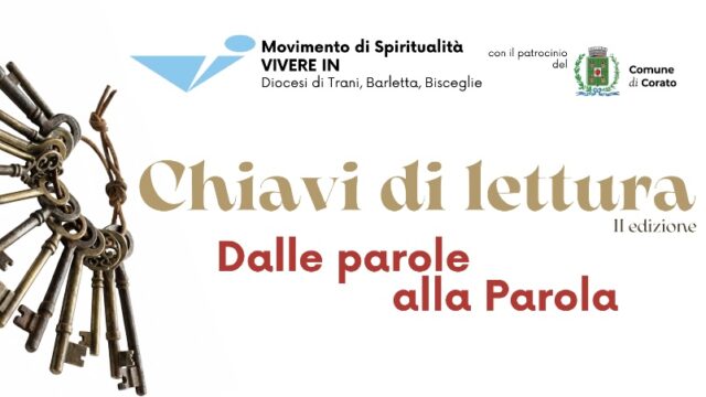 Chiavi di lettura" tra ombre della modernità e Parola di Dio: una serie di incontri organizzati dal movimento “Vivere In”