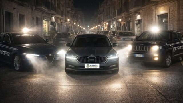 Tentato furto auto Corato