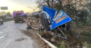 Incidente sulla SP 231 a Corato: auto si ribalta, conducente in ospedale Incidente sulla SP 231 a Corato: auto si ribalta, conducente in ospedale