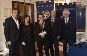 Il Governatore Antonio Bellisario Braia incontra i soci del Club