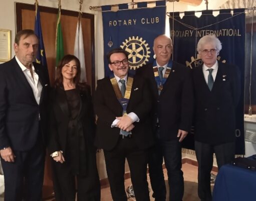 Il Governatore Antonio Bellisario Braia incontra i soci del Club