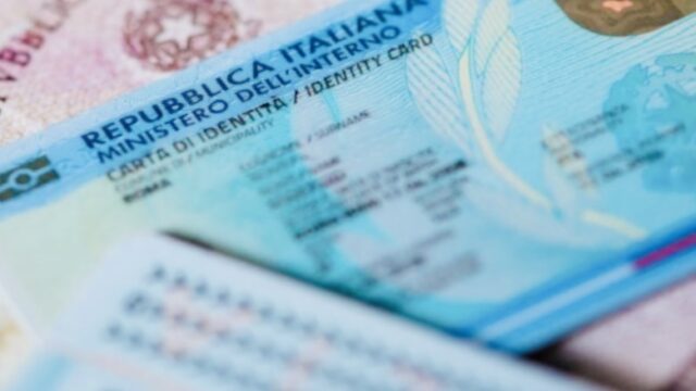 CIE Sostituzione carta d’identità cartacea