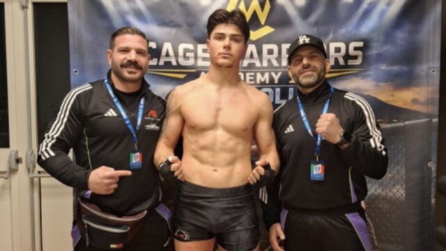 Christian D’Ingeo vince al Cage Warriors Academy per la AR Martial Arts di Corato Christian D’Ingeo vince al Cage Warriors Academy per la AR Martial Arts di Corato