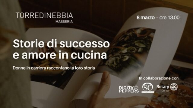 Storie di successo e amore in cucina”: il talk per la Giornata della Donna