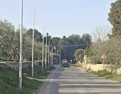 Attivazione impianto di pubblica illuminazione in via San Magno a Corato