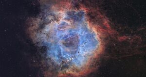 Nebulosa Rosetta regione di formazione stellare