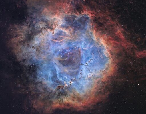 Nebulosa Rosetta regione di formazione stellare