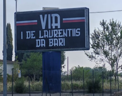 Bari calcio, “Via i De Laurentiis da Bari”: anche a Corato arriva la protesta La protesta dei biancorossi contro i De Laurentis arriva a Corato