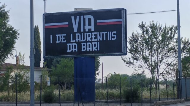 Via I De Laurentis dal Bari La protesta dei biancorossi contro i De Laurentis arriva a Corato