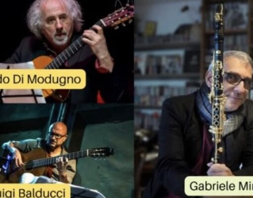 Jazz in masseria a Torre di Nebbia con Gabriele Mirabassi Trio e il concerto Gli Amori Sospesi