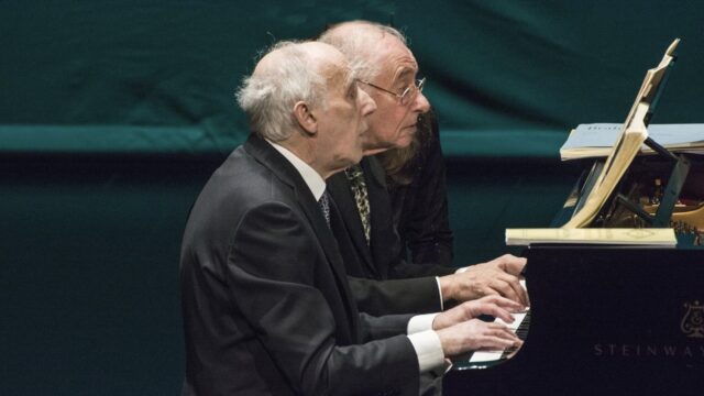 Bruno Canino e Antonio Ballista