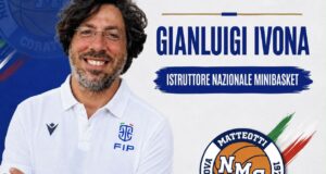 Un grande innesto per il minibasket NMC: arriva Gianluigi Ivona