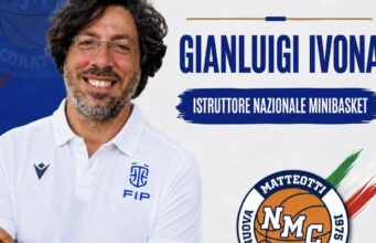 Un grande innesto per il minibasket NMC: arriva Gianluigi Ivona