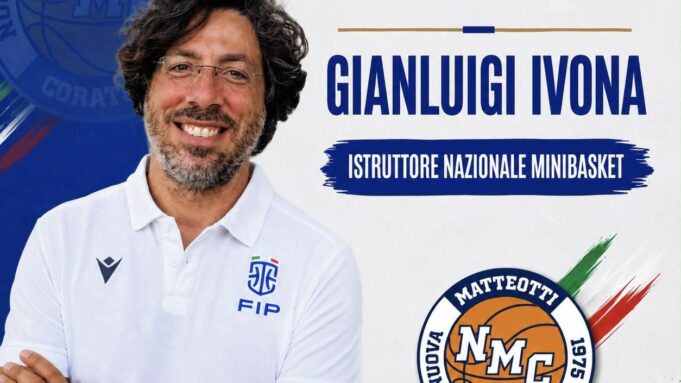Un grande innesto per il minibasket NMC: arriva Gianluigi Ivona