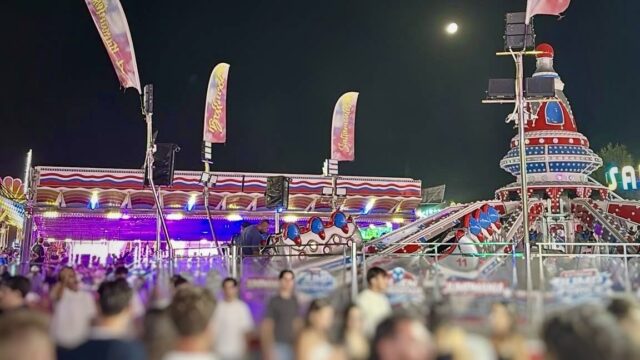 Luna park Corato Rissa al luna park di Corato