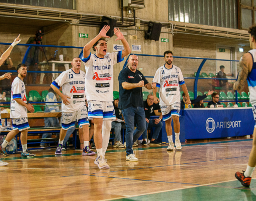 Basket, la Virtus Corato parte forte: Vieste battuta 70-60
