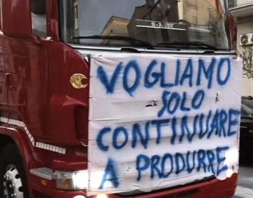 Corato, sabato incontro tra sindaci, autotrasportatori e olivicoltori in sciopero